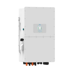 Inversor híbrido on-grid trifásico 60kW SUN-60K-SG01HP3-US-BM4-277V Deye de 60 kW, vista frontal