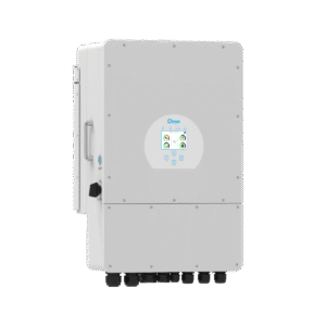 Inversor on-grid bifásico 6kW HNS6000TL Deye de 6 kW, vista frontal
