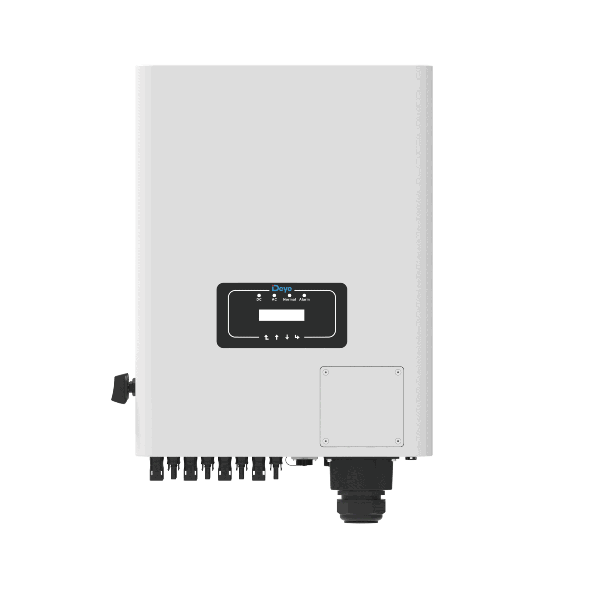 Inversor on-grid trifásico 30kW SUN-30K-G04P3-EU-CM4-LV Deye de 30 kW, vista lateral