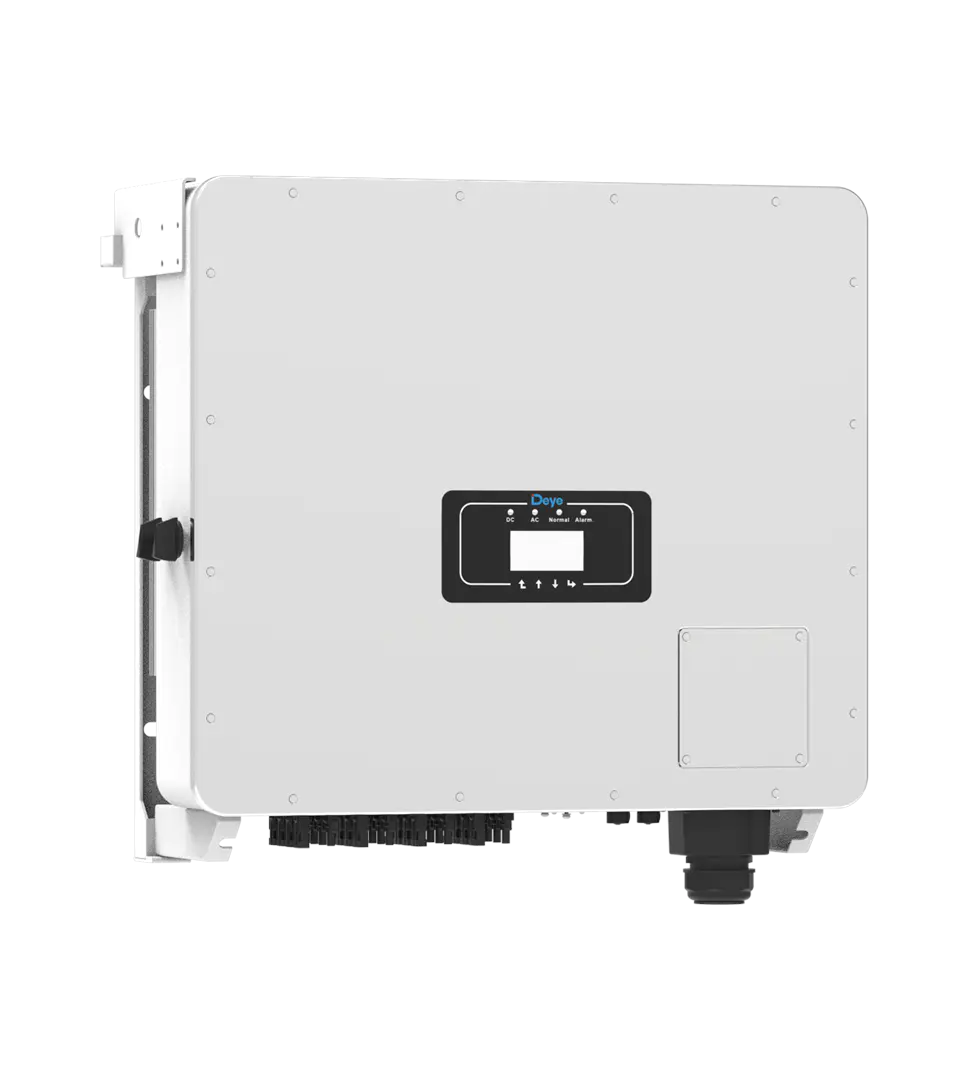 Inversor on-grid trifásico 50kW SUN-50K-G04P3-EU-AM4-LV Deye de 50 kW, detalle de conexiones