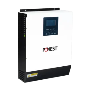 Inversor solar All in One 1kVA on-grid Powest de 1 kW, vista frontal