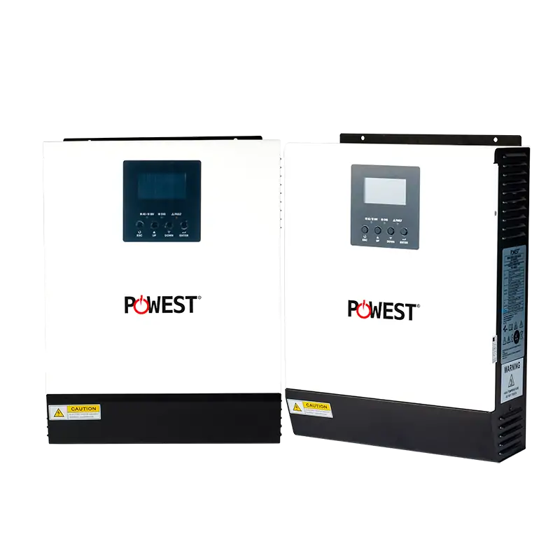 Inversor solar All in One 1kVA on-grid Powest de 1 kW, detalle de conexiones