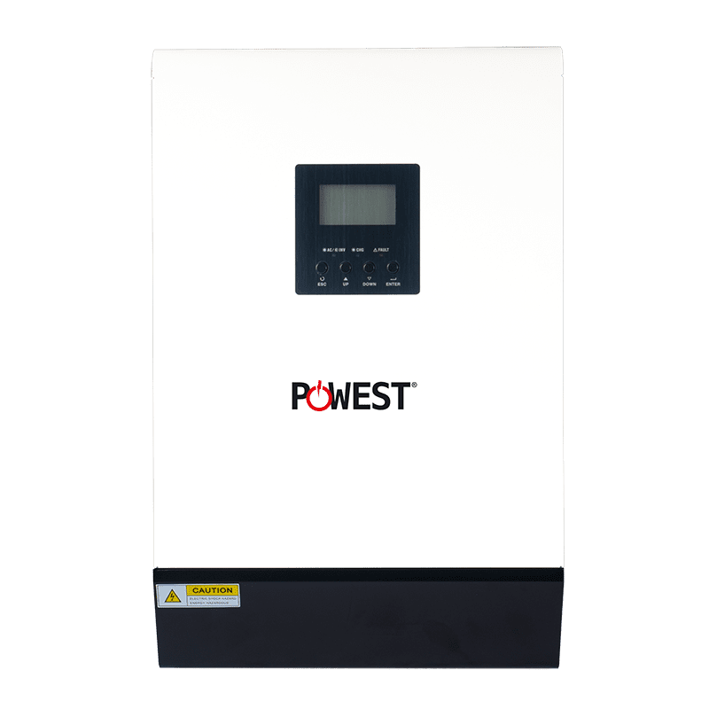 Inversor solar All in One 3kVA on-grid Powest de 3 kW, detalle de conexiones
