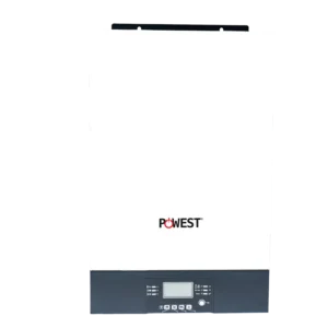 Inversor solar All in One 6kVA on-grid Powest de 6 kW, vista frontal