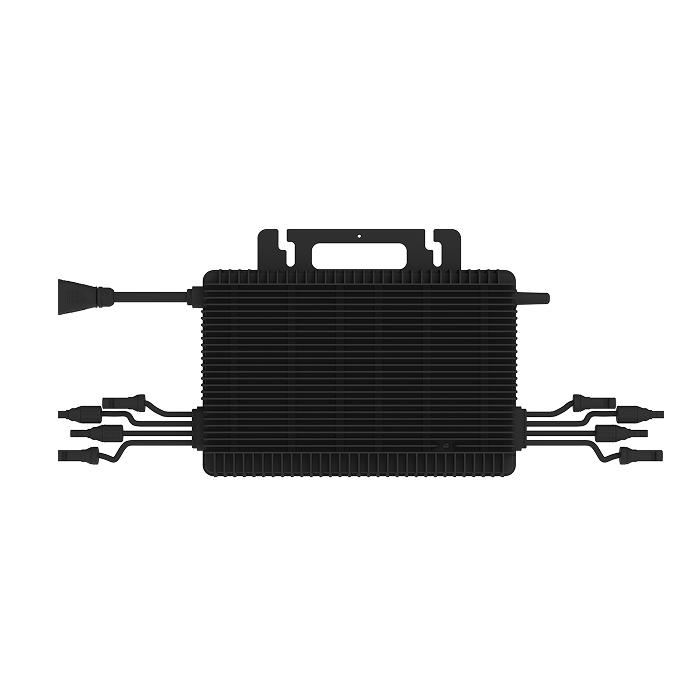 Microinversor trifásico Hoymiles HMT-2000-4T-208 · 2000W de 2 kW, vista lateral