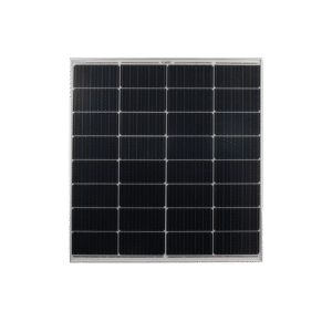 Panel solar monocristalino 120W Powest de 120 W, vista frontal
