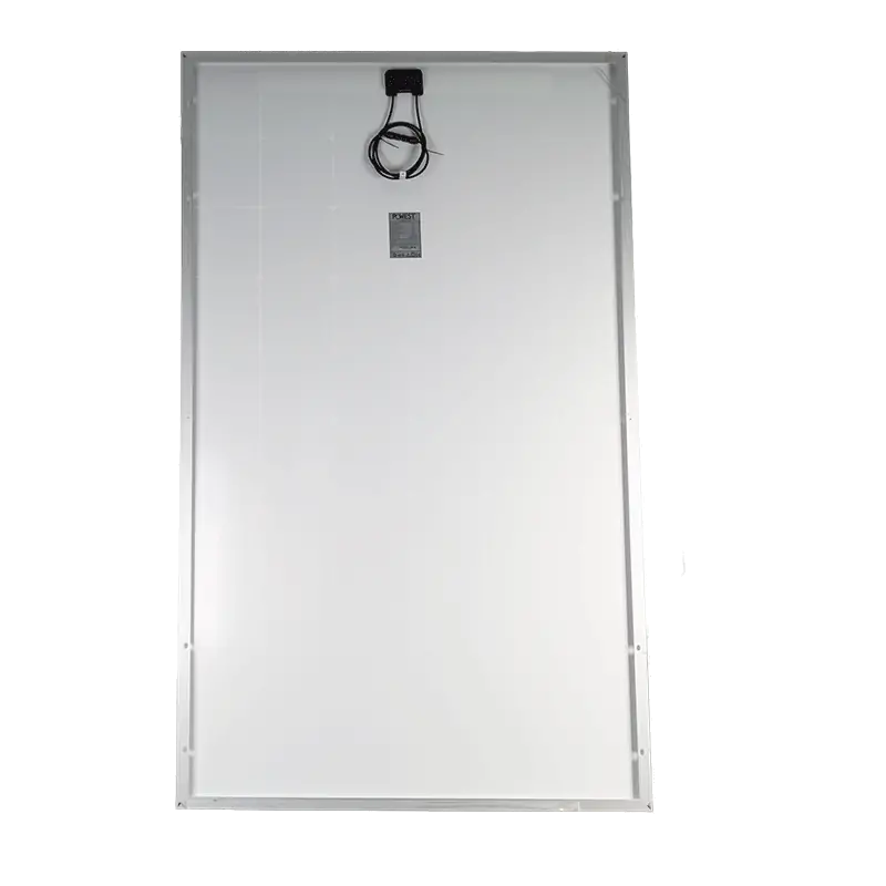 Panel solar monocristalino 450W Powest de 450 W, vista posterior