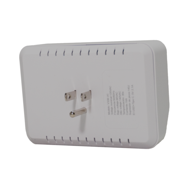 Protector de voltaje NETPRO 120V Netion, vista lateral