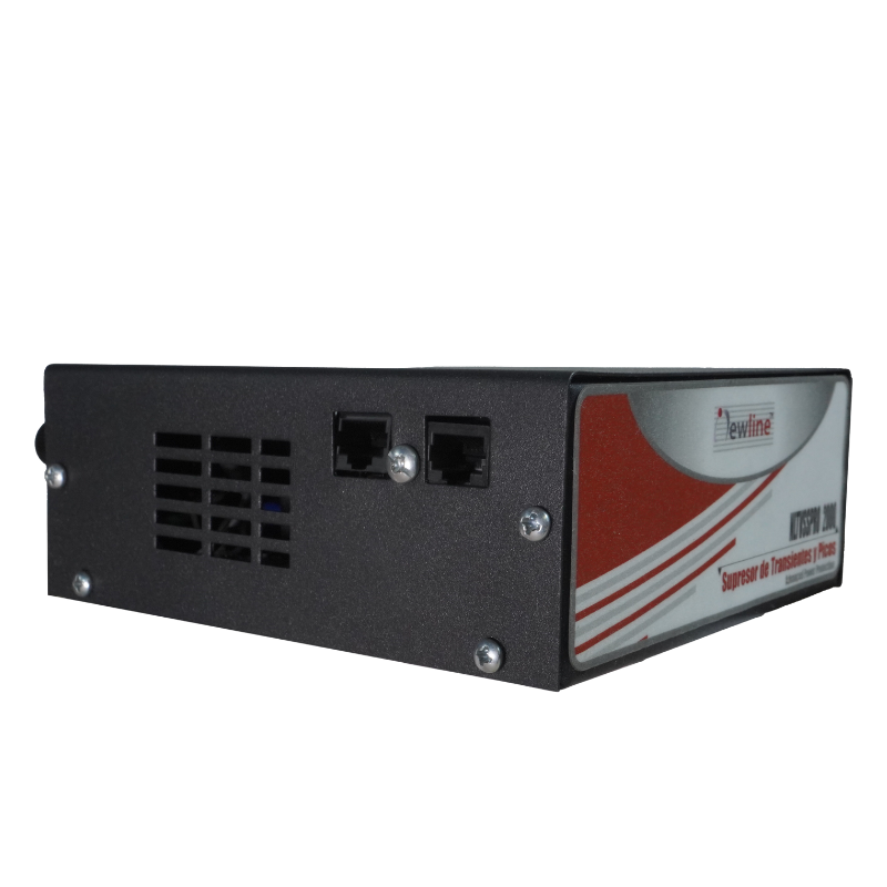 Supresor de picos TVSS 2kVA Netion de 2 kW, vista lateral