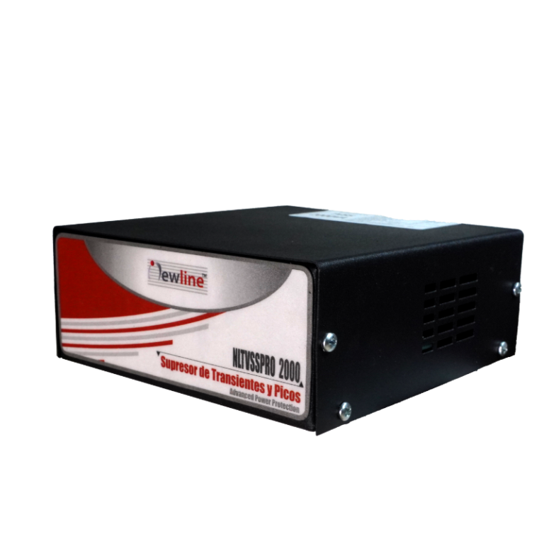 Supresor de picos TVSS 2kVA Netion de 2 kW, vista frontal