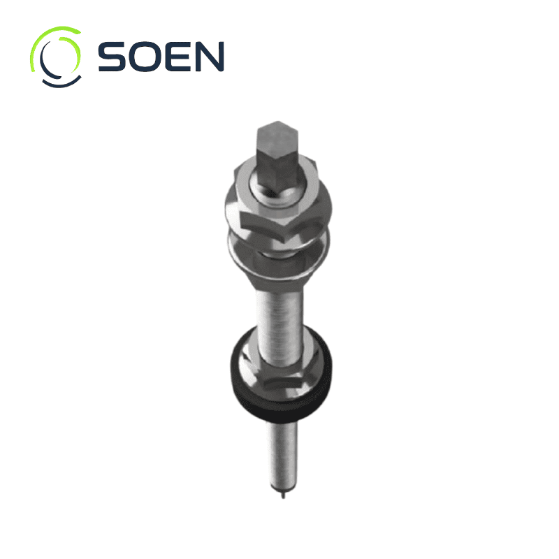 Tornillo autoperforante para estructura en madera SOEN, vista lateral