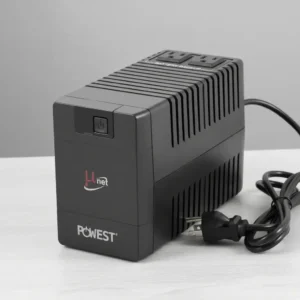 UPS interactiva 500VA / 300W Powest de 300 W, vista frontal
