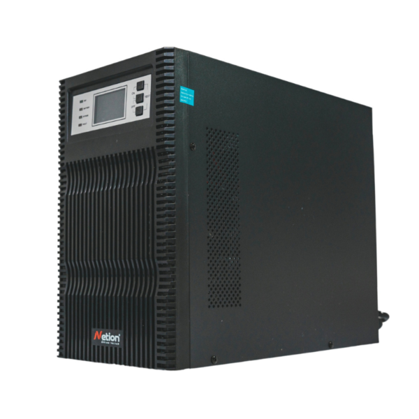 UPS online bifásica 6kVA / 6000W · Serie UP Netion de 6 kW, vista posterior