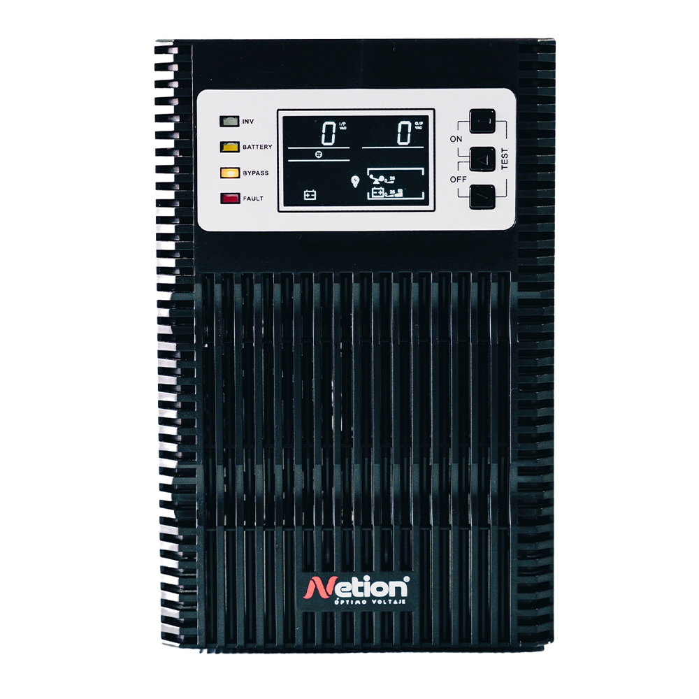 UPS online monofásica 3kVA / 3000W · Serie UP Netion de 3 kW, vista frontal