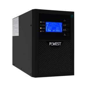 UPS online POWEST 1kVA / 900W de 900 W, vista frontal