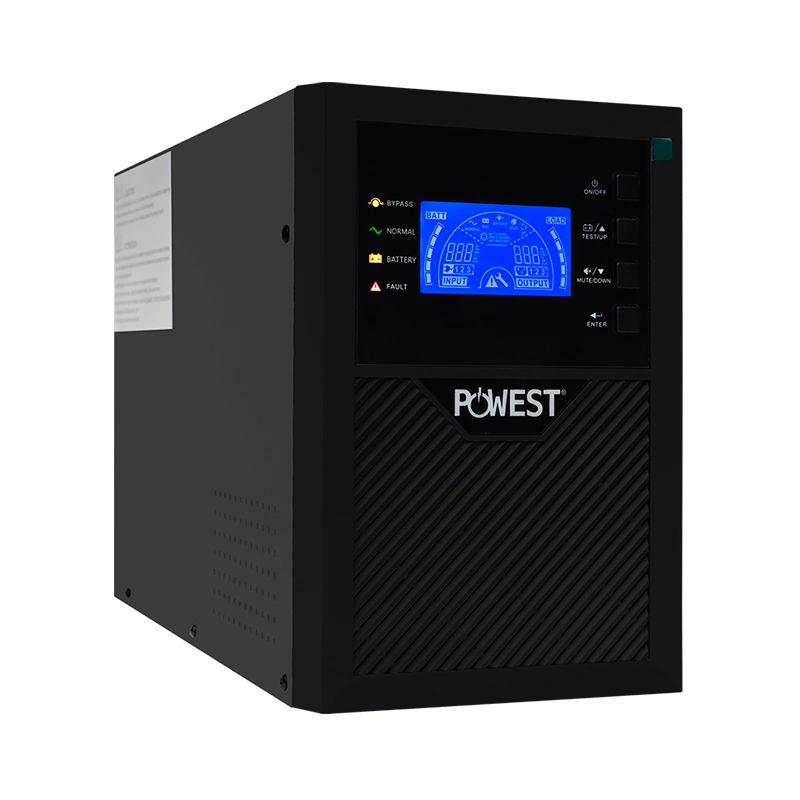 UPS online POWEST 1kVA / 900W de 900 W, vista frontal
