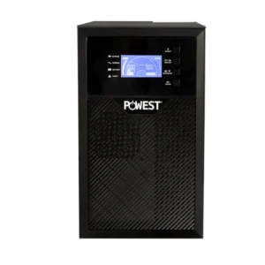 UPS online POWEST 3kVA / 2700W de 2,7 kW, vista frontal