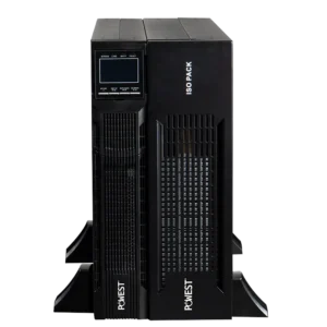 UPS ONLINE RACK bifásica 6kVA / 6000W Powest de 6 kW, vista frontal