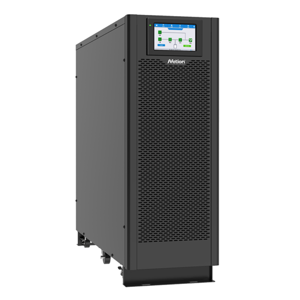 UPS online trifásica 10kVA / 10kW · Serie EP Netion de 10 kW, vista lateral