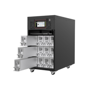 UPS online trifásica 15kVA / 15kW · Serie AW Netion de 15 kW, vista frontal