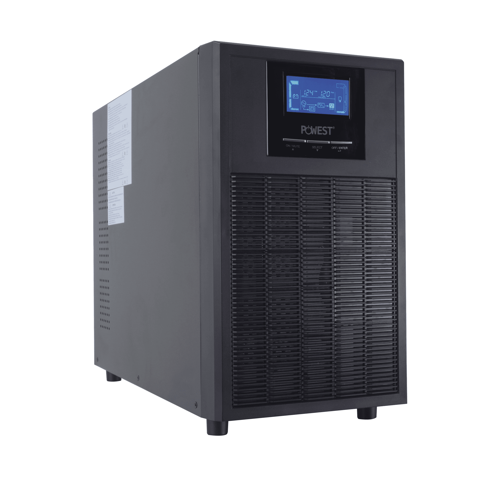 UPS online WINNER 3kVA / 2700W Powest de 2,7 kW, vista frontal