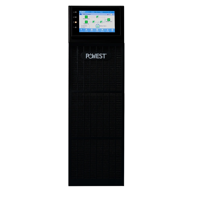 UPS trifásica Powest EA9910 · 10kW de 10 kW, detalle de conexiones