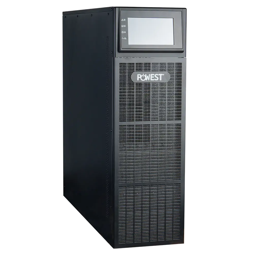 UPS trifásica Powest EA9920 · 20kW de 20 kW, vista lateral