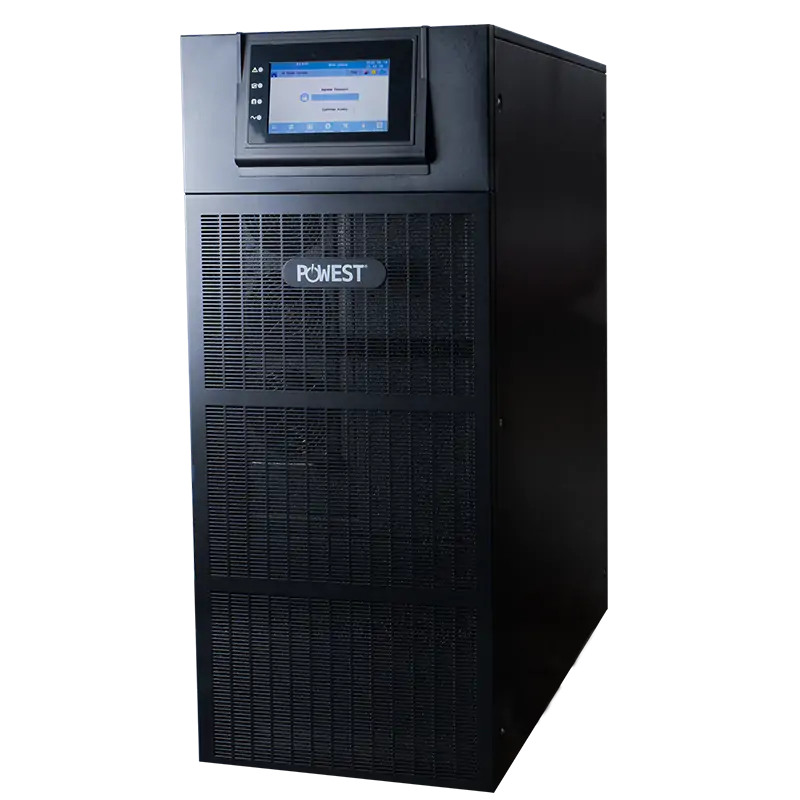 UPS trifásica Powest EA9930 · 30kW de 30 kW, vista frontal