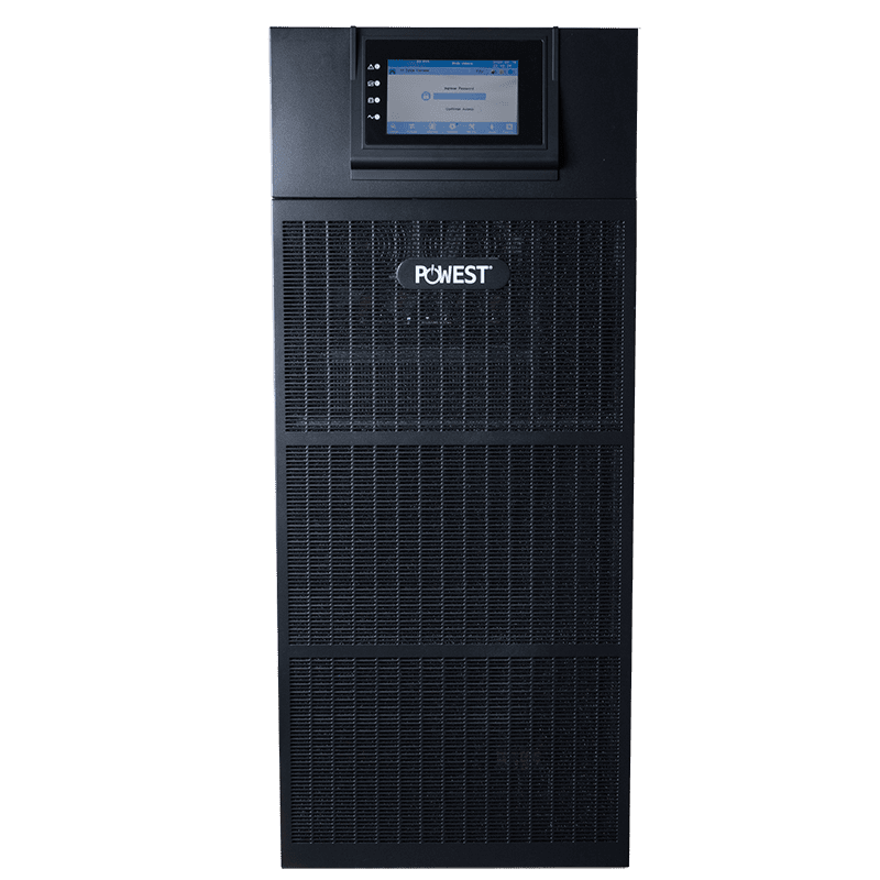 UPS trifásica Powest EA9960 · 60kW de 60 kW, vista frontal