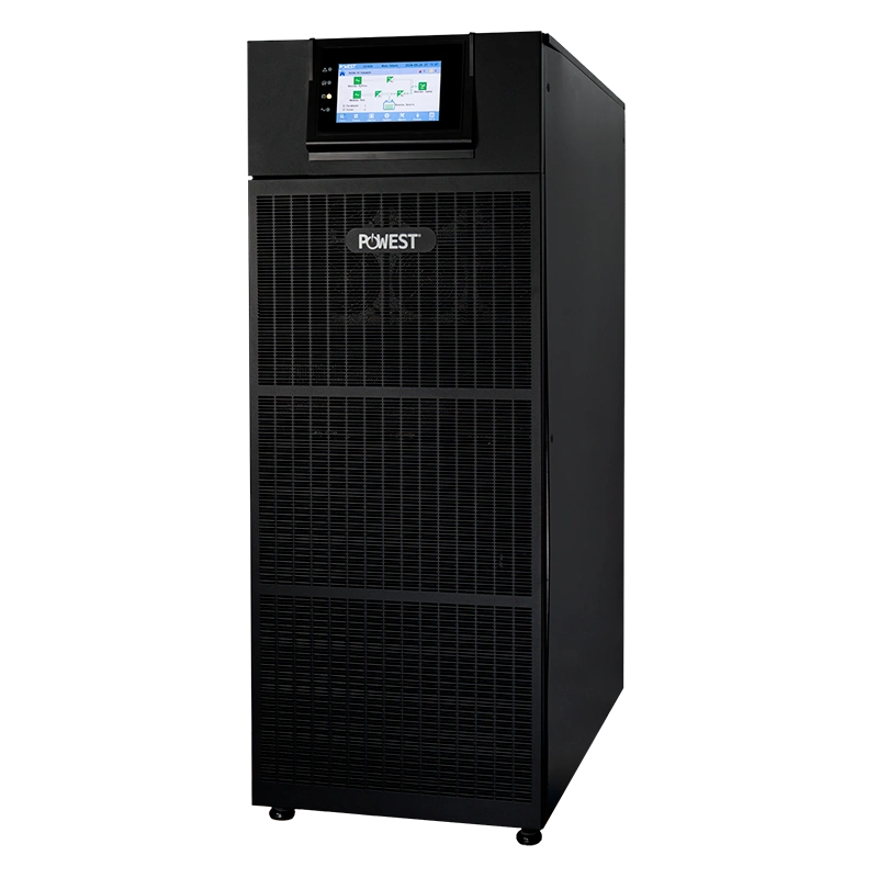UPS trifásica Powest HV 3300 · 160kVA de 160 kW, vista lateral