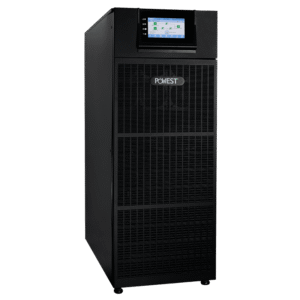 UPS trifásica Powest HV 3300 · 60kVA de 60 kW, vista frontal